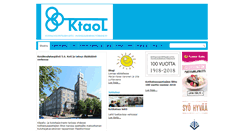 Desktop Screenshot of kotitalousopettajat.fi